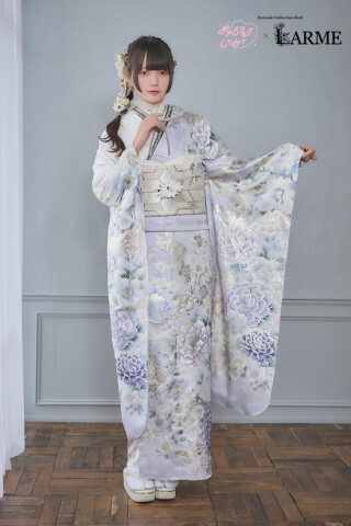 きゅるりんってしてみて×LARME 2026 新作振袖_振袖_38927 | 鈴屋 郡山店