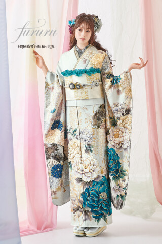 鈴屋 会津若松店の振袖 /ピンク色/キュート/花柄/ エンジェルハート