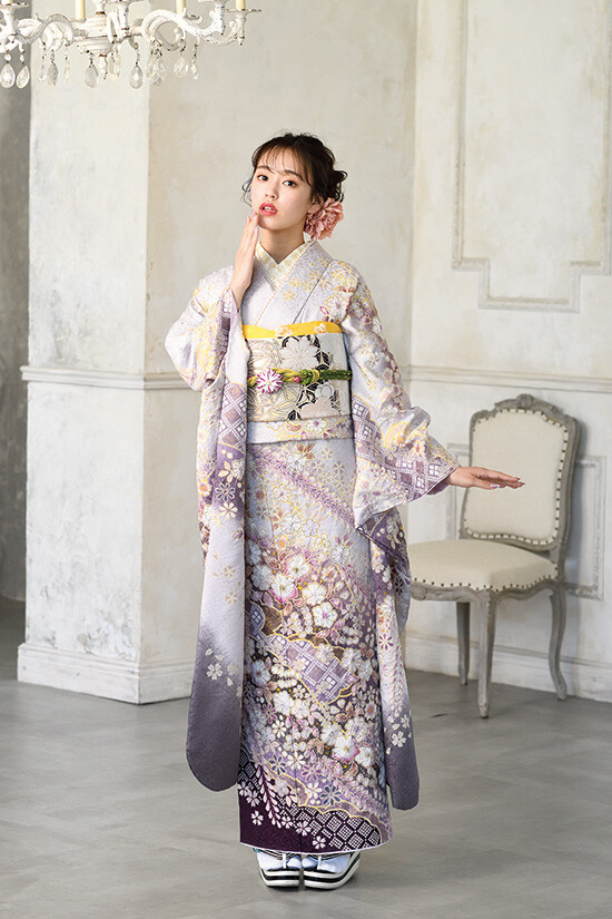 池田屋 Kimono&dressの振袖 /紫色/その他色/古典/その他/ S-603 | My振袖