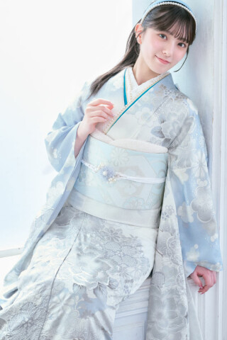 池田屋 Kimono&dressの振袖 /青色/その他色/古典/その他/ 振袖 尾峨佐
