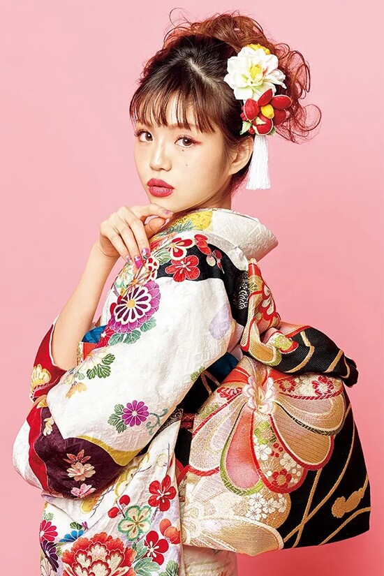 あまのや きもの&振袖専門店の振袖 /白色/古典/花柄/ MODE style