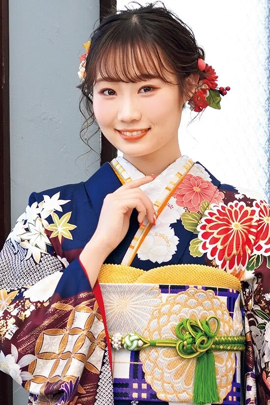 ユニセックス】 🍀 No.18成人式☆卒業式☆花柄☆