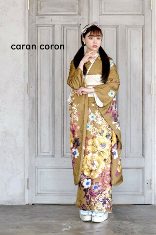 caran coron-03／カーキ_振袖_48961