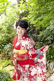 振袖　正絹　セット売り　ヒロミチナカノ ヒロミチナカノ振袖◇仮絵羽◇白地に菊花◇卒業成人式も♪袷正絹RS10-6》