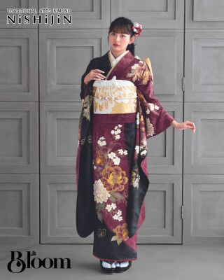 2024 Bloom_振袖_86181 | きもの工芸西陣　福山本店