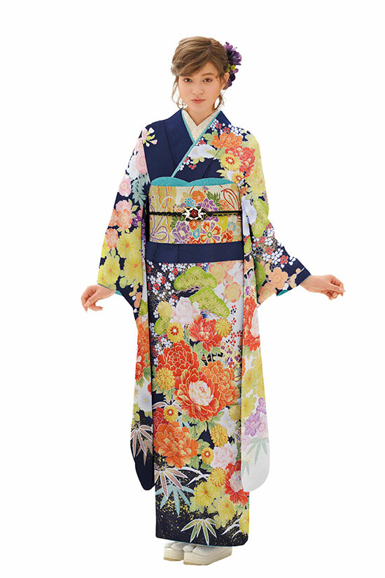 着物　振袖　成人式　セット一式　晴れ着の丸昌 晴れ着の丸昌 池袋店/レンタル振袖 成人式前撮りフォトスタジオの振袖