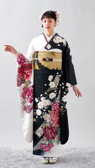 新作　芍薬_振袖_76782 | 成人式のレンタル振袖 ことふり 加東市本店