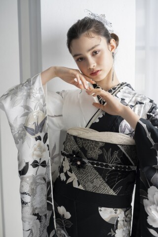 「振袖大好き」　　　　　（雑誌）掲載柄_振袖_7070