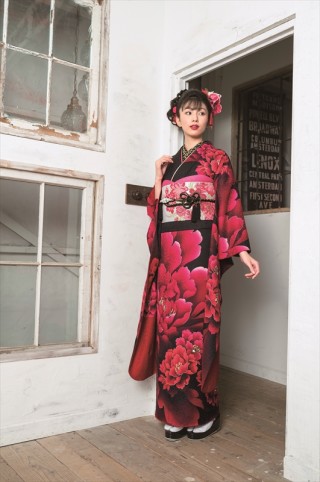 「振袖大好き」　　　　（雑誌掲載柄）_振袖_7084 | 京秀LaLa振袖館・日野本店