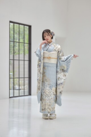 FR-1008水色花柄_振袖_25875 | アンヘル・スウィート 唐津店