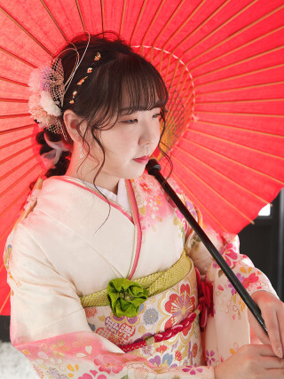 振袖レンタル30点セット_振袖_57548 | 振袖レンタル＆フォト専門店　アンジュ（写真館スタジオメディア）