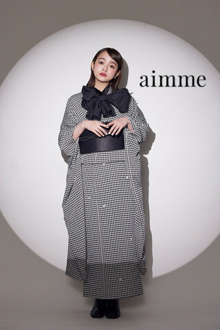 sakuraちゃん着用♡aimmeオリジナル千鳥柄振袖_振袖_44165