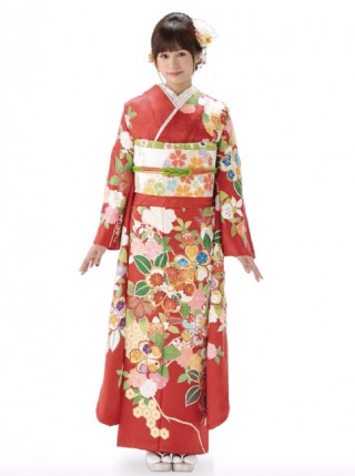 ＜高級友禅＞桜華_振袖_12625 | 【ブランド特集】キモノモード KIMONO MODE