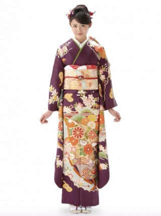 ＜高級友禅＞菊華_振袖_12626 | 【ブランド特集】キモノモード KIMONO MODE