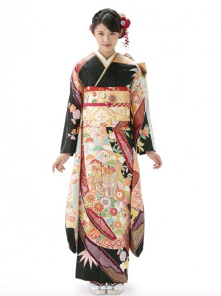 ＜高級友禅＞熨斗_振袖_12627 | 【ブランド特集】キモノモード KIMONO MODE