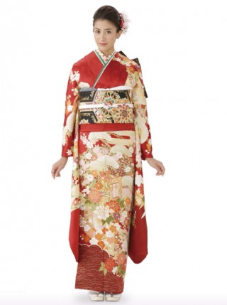 簑助＜御所車＞_振袖_12629 | 【ブランド特集】キモノモード KIMONO MODE