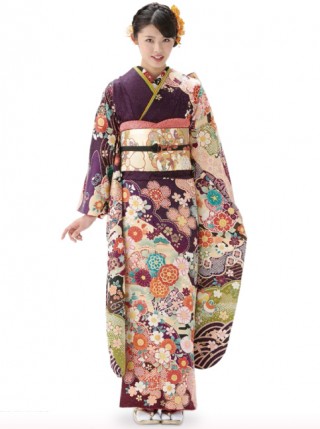 雅　105_振袖_12631 | 【ブランド特集】キモノモード KIMONO MODE