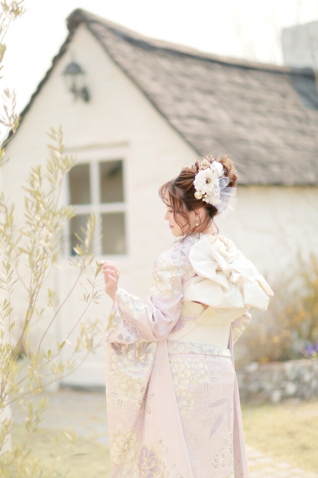 天使の森 宇都宮Bloomの振袖 /ピンク色/キュート/花柄/ No.292 | My振袖