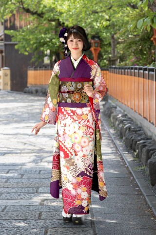 池田屋 Kimono&dressの振袖 /紫色/その他色/古典/その他/ S-603 | My振袖