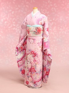 中振袖、ピンク_振袖_17279