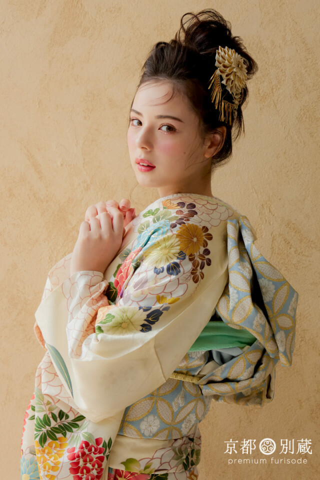 マヨネーズ 着物リメイク スプリングコート振袖 マヨネーズ様専用 着物リメイク スプリングコート振袖