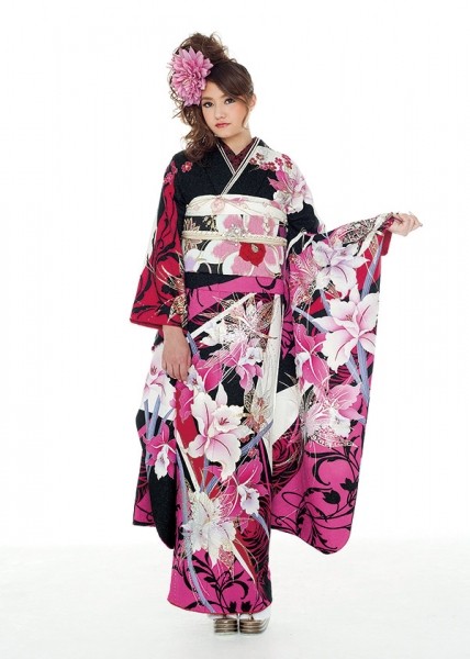 UMEAN♡さま専用≪美品≫ 振袖９点フルセット【614】 YUMI KATSURA お誂え付き振袖フルセット/YK-9511/桂由美/購入/振袖