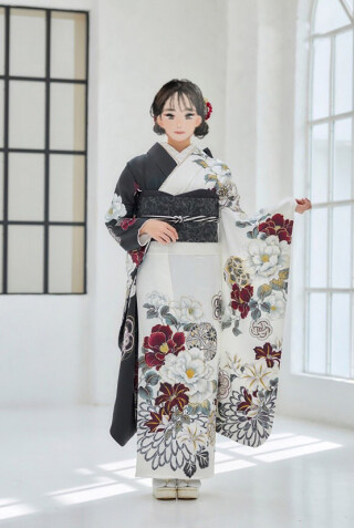 QF 着物袖カーデ 紺 QF 着物袖カーデ 紺 QF 着物袖カーデ 紺 ブルー系 レディースの