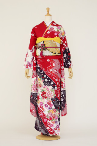 振袖スタジオ スーパーときめき 富山店の振袖 /黒色/赤色/古典