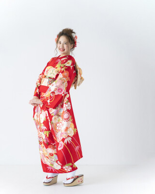 赤古典振袖_振袖_43023