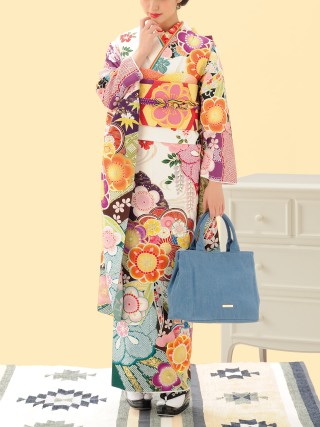 【myf－9】白　梅　　_振袖_44371