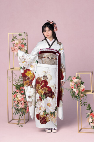 桜田ひより×aoiブランド振袖_振袖_93523 | AiR フォトスタジオ 尼崎本店