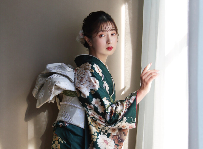 中振袖セット 大阪府 / ドレス対応の成人式の記念写真撮影(前撮り・後撮り)人気