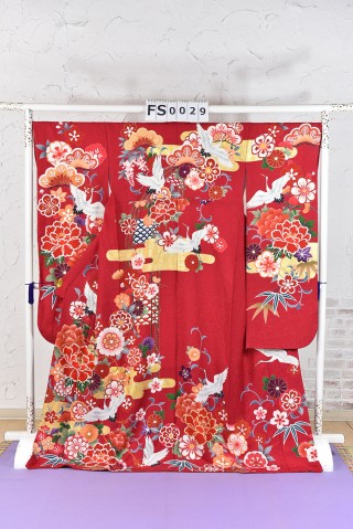鶴　古典　振袖_振袖_31634
