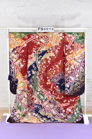 辻が花　古典　振袖_振袖_31674