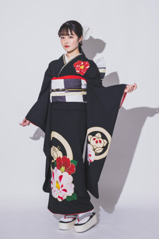 玉城ﾃｨﾅ×紅一点_振袖_69045