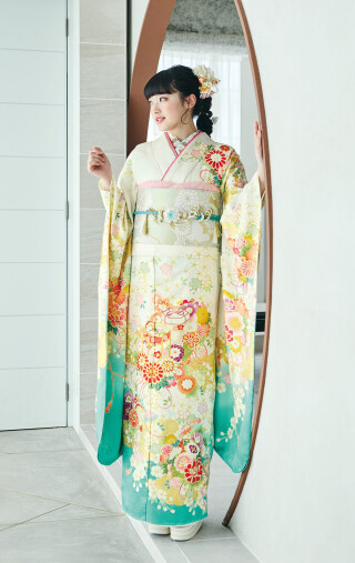 雪月花S705_振袖_93540 | AiR フォトスタジオ　宝塚店