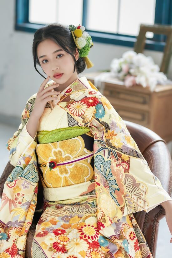 ふりそでシミズ 新横浜店の振袖 /白色/古典/その他/ 新作古典柄振袖