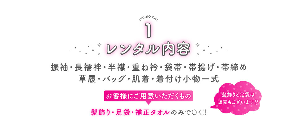 レンタル内容