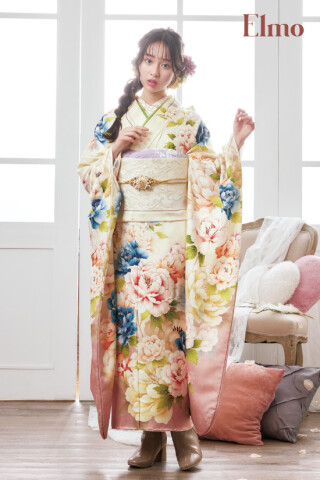 振袖　古賀新　きもの館　成人式　 花柄　着物 古賀新きもの館 柳川本店 / 福岡県 の店舗情報 | 人気の成人式
