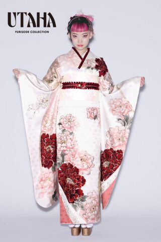 振袖　古賀新　きもの館　成人式　 花柄　着物 振袖の画像・衣装ギャラリー / 古賀新きもの館 柳川本店 | My振袖