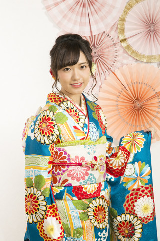 鮮やかなブルーに華やかな模様！人気のお振袖_振袖_53217