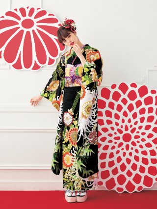 EVERS~furisode showroom~の振袖 /白色/古典/菊柄/ 振袖 | My振袖