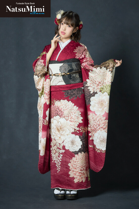 よこよこ様　振袖単品【889】【155cm~165cmの方用】 振袖(Y8826) | 晴れ着の丸昌横浜店 成人式振袖レンタル