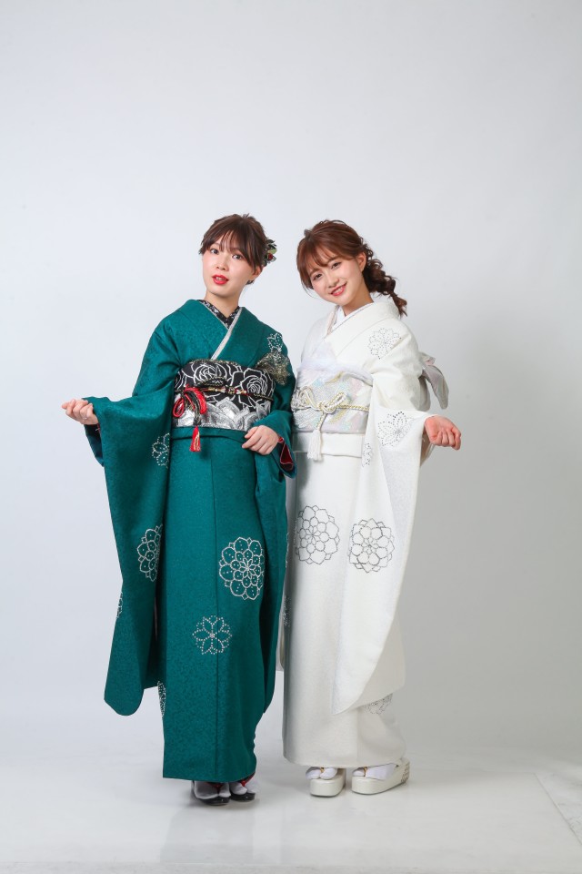 着物レンタル・和装卸販売 とみおかや 本店の振袖 /白色/白色