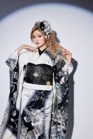 coco@　振袖　振り袖　正絹 レトロ5│振袖レンタル 販売・卒業式袴レンタル「FURISODE CoCo