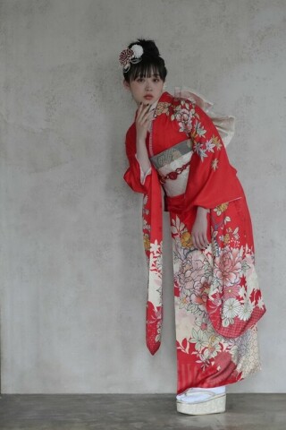 IR102 red_振袖_87491