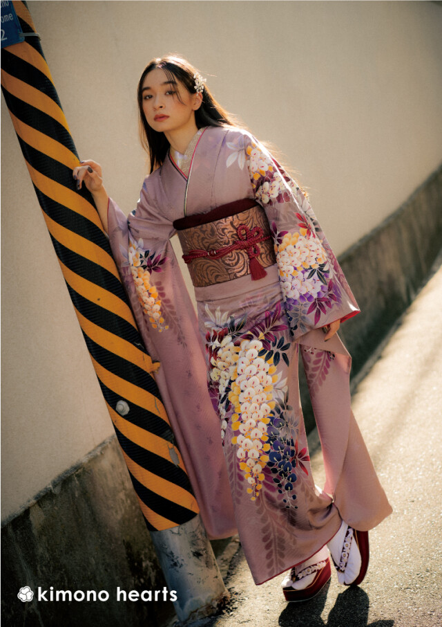 キモノハーツ / kimono heartsの振袖 /紫色/クール/その他/ KH-341