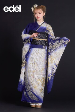 美品 鈴乃屋謹製 桜 成人式 正絹“桜と喝采を浴びる晴れ舞台へ”振袖 3072 美品 鈴乃屋謹製 桜 成人式 正絹“桜と喝采を浴びる晴れ舞台へ
