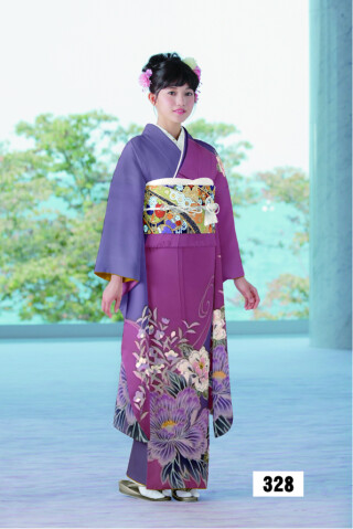 岩田呉服店 長岡店の振袖 /赤色/その他色/グラマラス/バラ柄/ №419