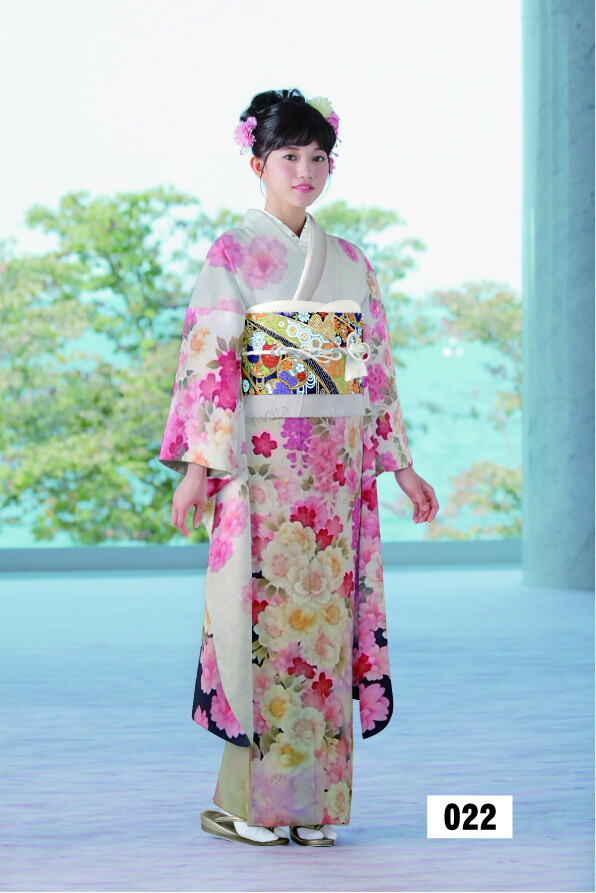 岩田呉服店 長岡店の振袖 /白色/その他色/キュート/花柄/ №022 | My振袖